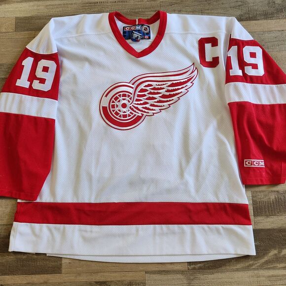 CCM Other - Vintage Steve Yzerman #19 Detroit Red Wings Jersey Mens XXL NHL Hockey CCM 90s.